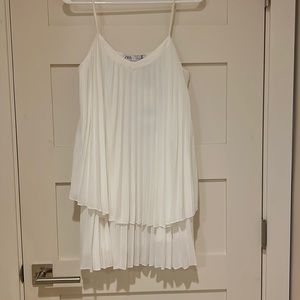 White Zara dress